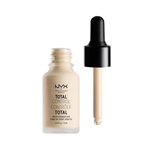 NIB NYX PROFESSIONAL MAKEUP Total Control Drop Foundation 0.43 fl oz - TCDF01 Pa